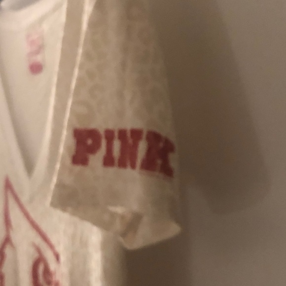Girl’s “PINK” Cardinal t-shirt by Victoria Secret. - Picture 2 of 4